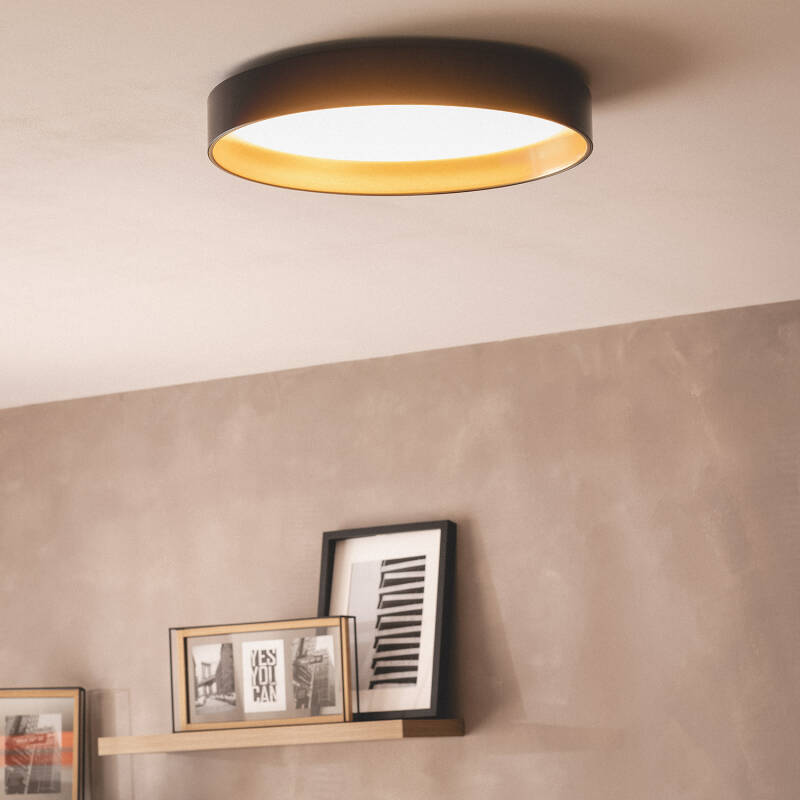 Plafón LED 30W Circular Metal Ø550 mm CCT Seleccionable Big Broadway