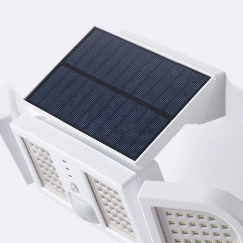 Foco Proyector LED Solar 5W IP65 con Sensor de Movimiento PIR y Crepuscular