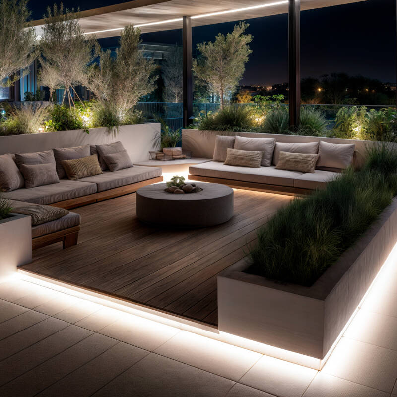 Tira LED Neón Regulable 220V BOBINA 50m Blanco Neutro Circular 360 9W/m Corte 100cm IP67