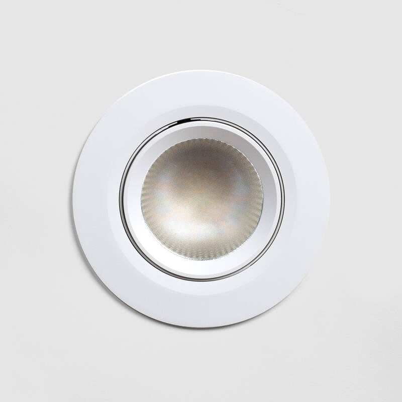 Downlight LED 38W Circular Direccionable Chip OSRAM 120 lm/W LIFUD Corte Ø 160 mm