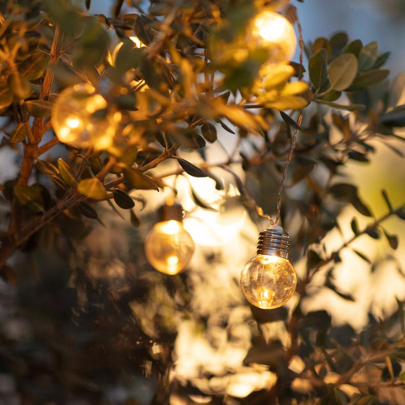 Guirnalda de Bombillas LED Solar Galilei 2m
