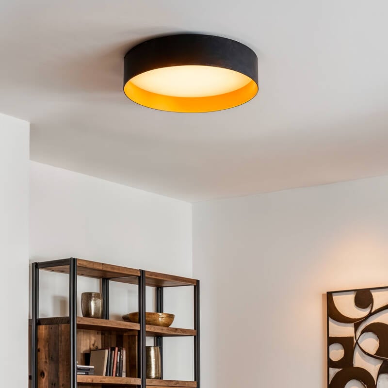 Plafón de Techo LED 40W Metal Talagapa L Ø500 mm