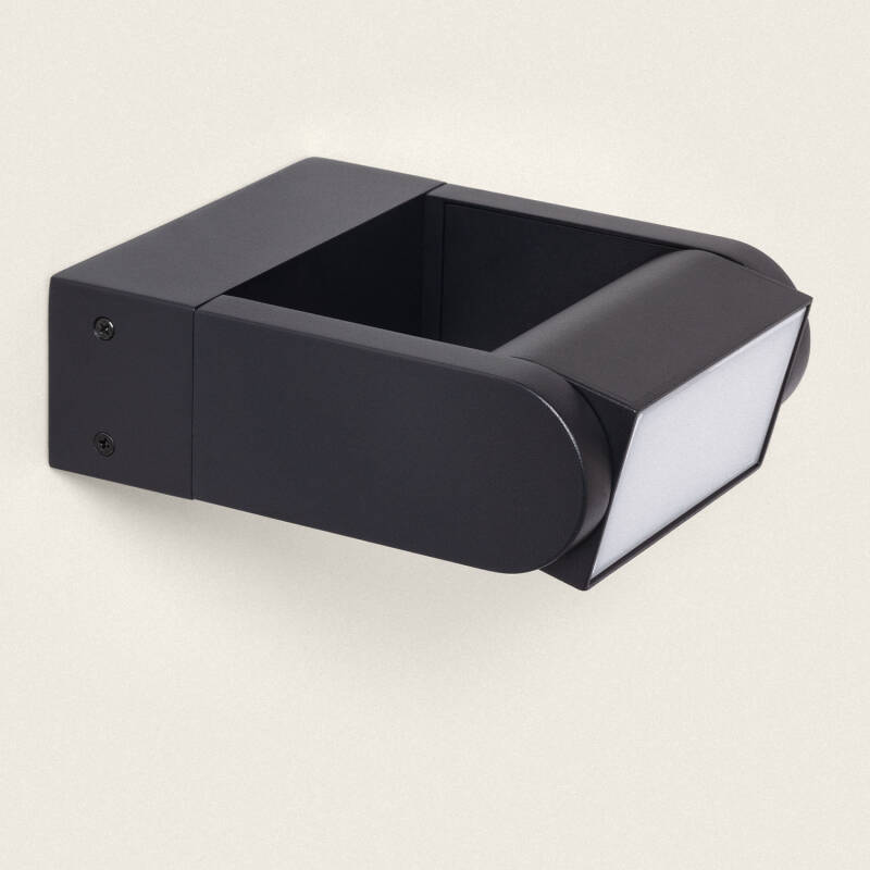 Aplique de Pared LED 6W de Aluminio Byum Negro