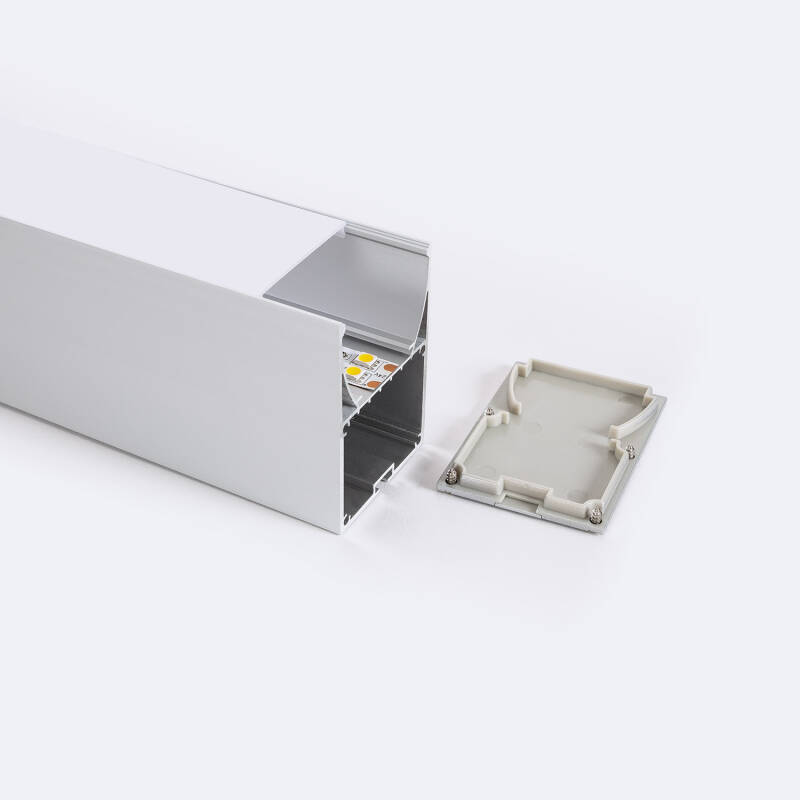 Perfil Aluminio Colgante para Tira LED hasta 22 mm