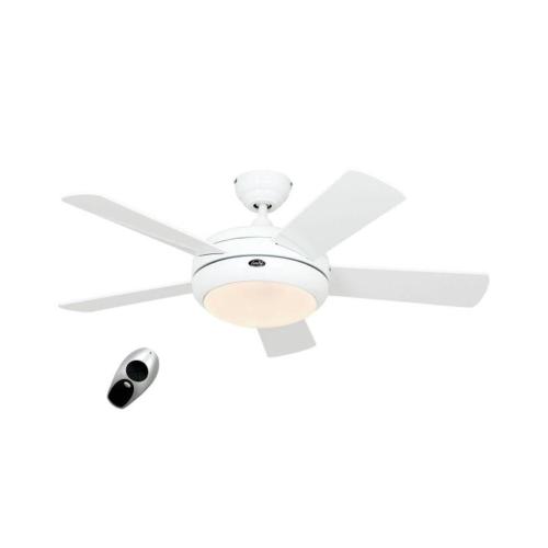 Ventilador de Techo con Luz 65W Titanium Blanco