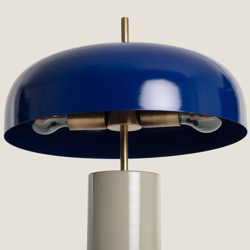 Lámpara de Mesa Metal Dolena