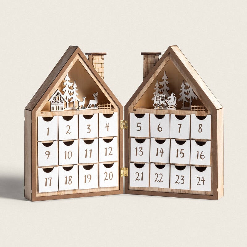 Calendario de Adviento LED con Batería Joulud