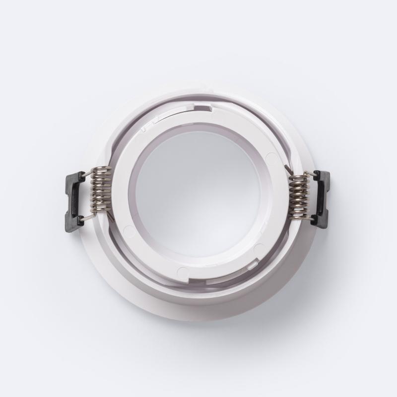 Aro Downlight Cónico Basculante Bajo UGR para Bombilla LED GU10 / GU5.3 Corte Ø75 mm Suefix