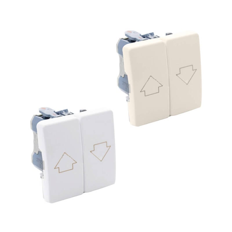 Interruptor Pulsador para Persianas con Tecla SIMON 27 Play 27396