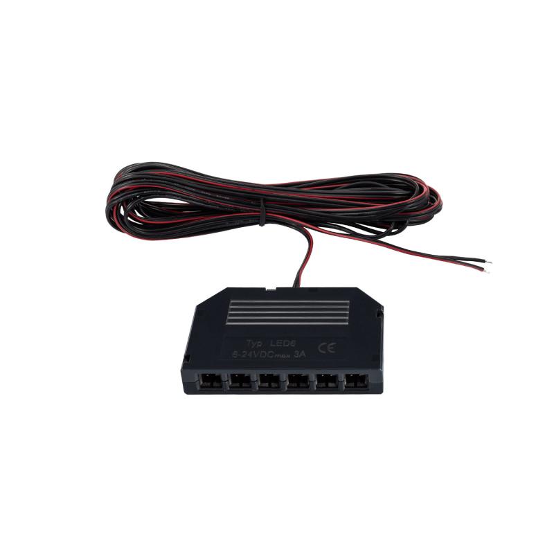Conector Distribuidor de 6-10 salidas para Tiras LED Monocolor