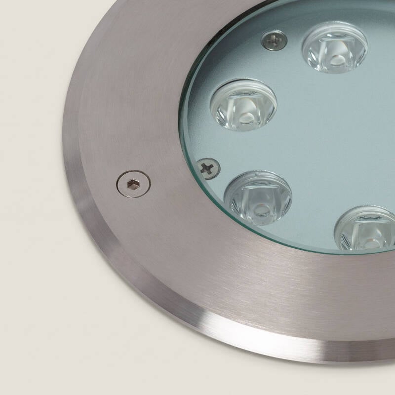 Foco Exterior LED 7W Empotrable Suelo Inox Veyra
