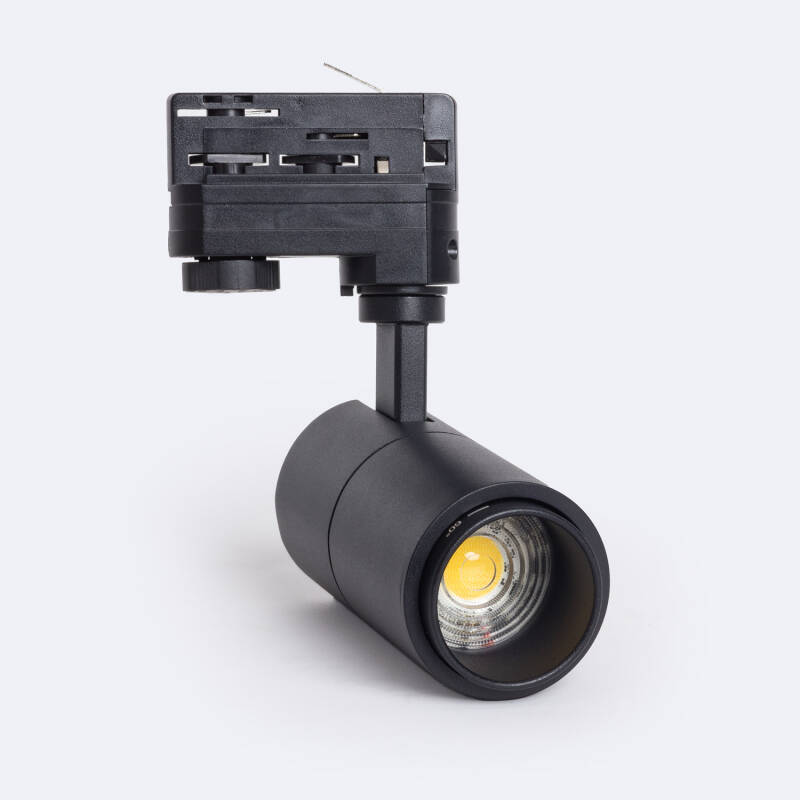Foco Carril LED Trifásico 10W Regulable CCT Seleccionable Pulyx Multiángulo 15-60º