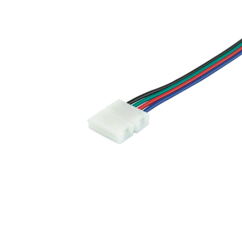 Cable Conector Rápido Tira LED 12/24V RGB 10mm 4 PIN