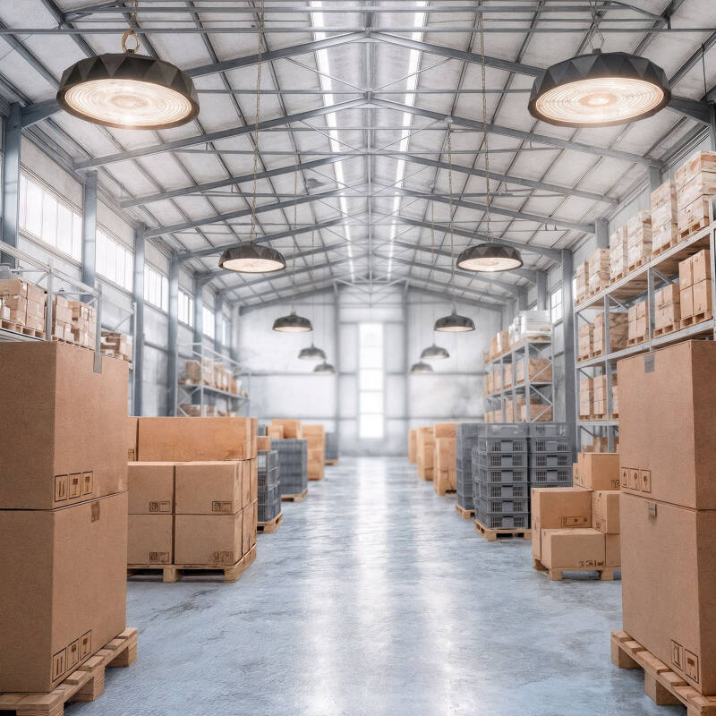 Campana LED Industrial UFO 150W 200 lm/W MOSO Regulable  HBM