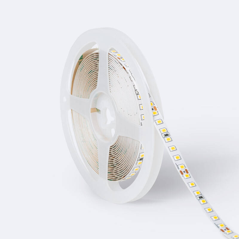 Tira LED 24V SMD 140 LED/m 5m 12W/m 1400lm/m Ancho 8mm Corte 5cm IP20