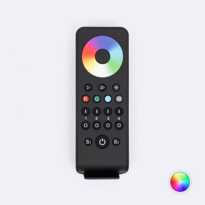 Mando RGB/RGBW 4 Zonas SKYDANCE RS4 para Controlador RF