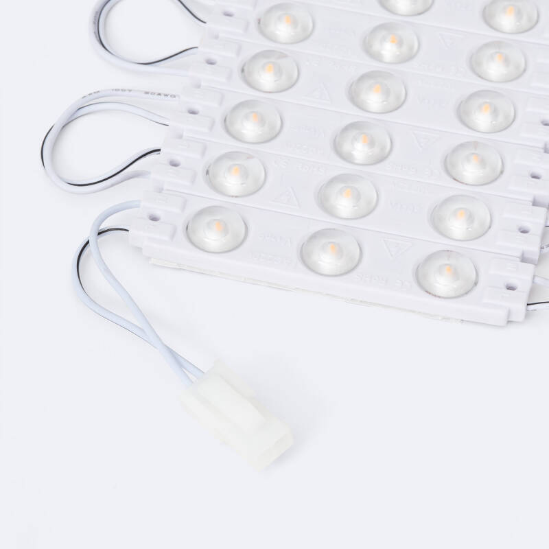 Módulo LED 20 Piezas 40W IP65 220V AC para Carteles Publicitarios 2.5m