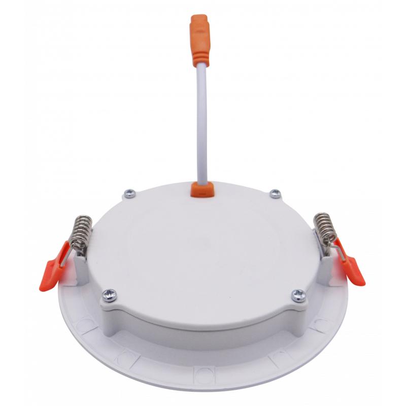 Placa LED 10W Circular CCT Seleccionable Microprismático LIFUD Corte Ø 110 mm