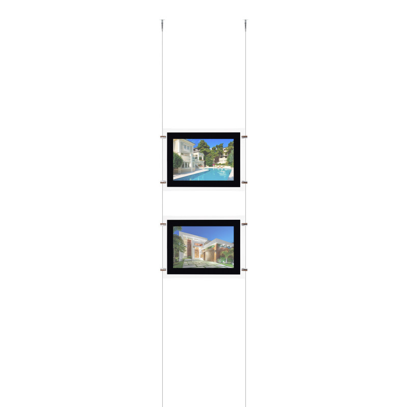 Kit Cartel Expositor LED DIN A4