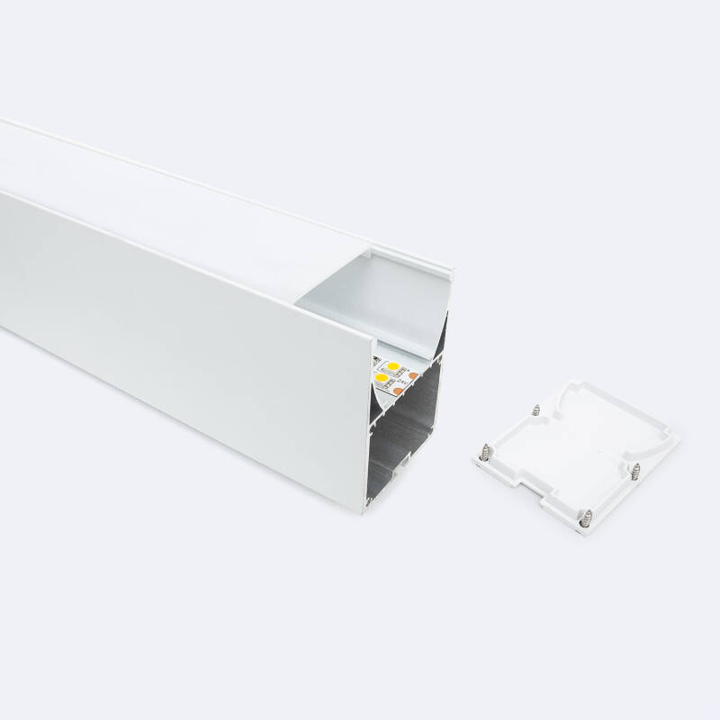 Perfil Aluminio Colgante para Tira LED hasta 22 mm