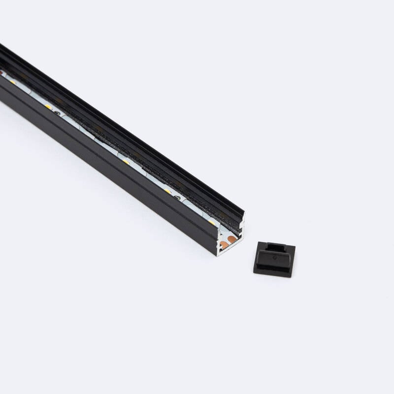 Perfil Aluminio Superficie para Tira LED hasta 8 mm