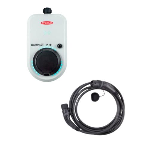 Pack Cargador Coche Eléctrico Fronius Wattpilot 22kW con Cable de Carga