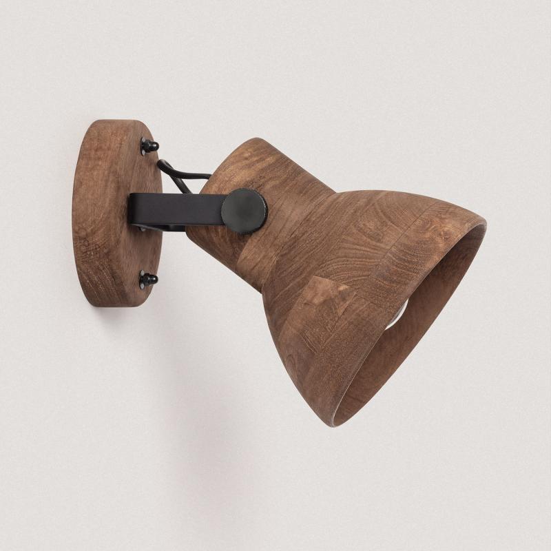 Aplique de Pared Madera Dallas ILUZZIA