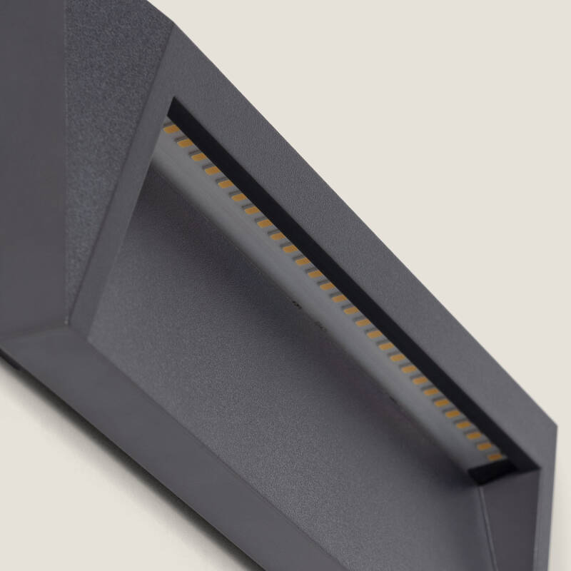 Baliza Exterior LED 2W Superficie Pared Antracita Chester