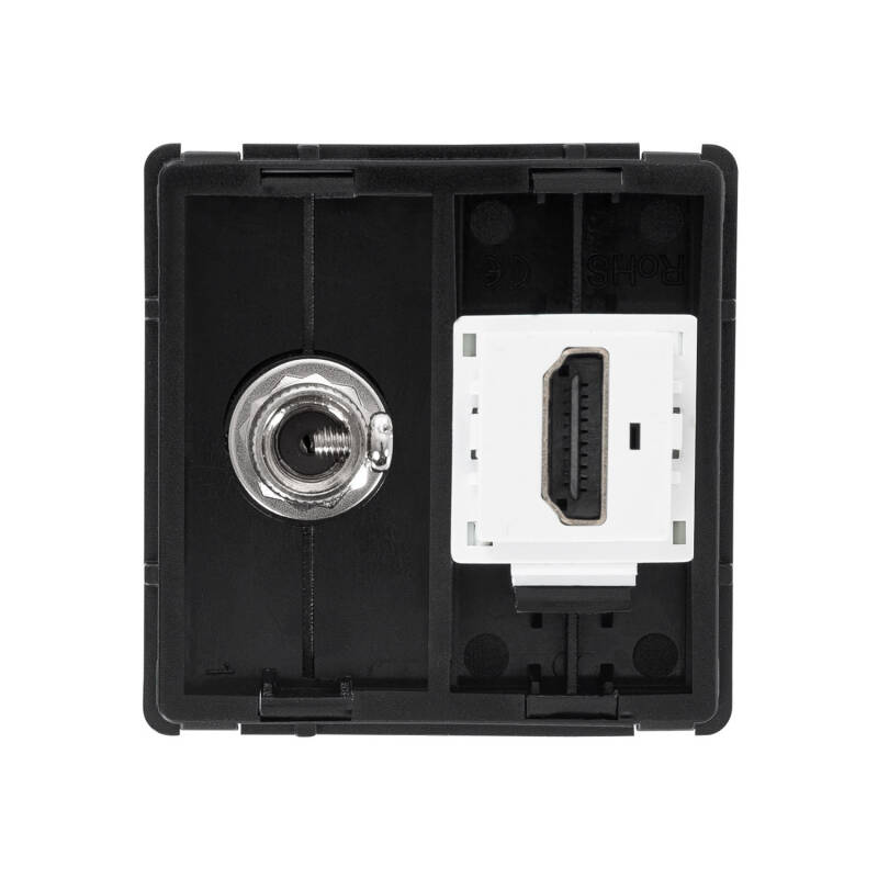Toma HDMI + Satélite Modern