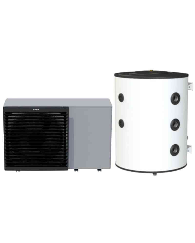 Kit Aerotermia 9kW Daikin para ACS 100L Vertical