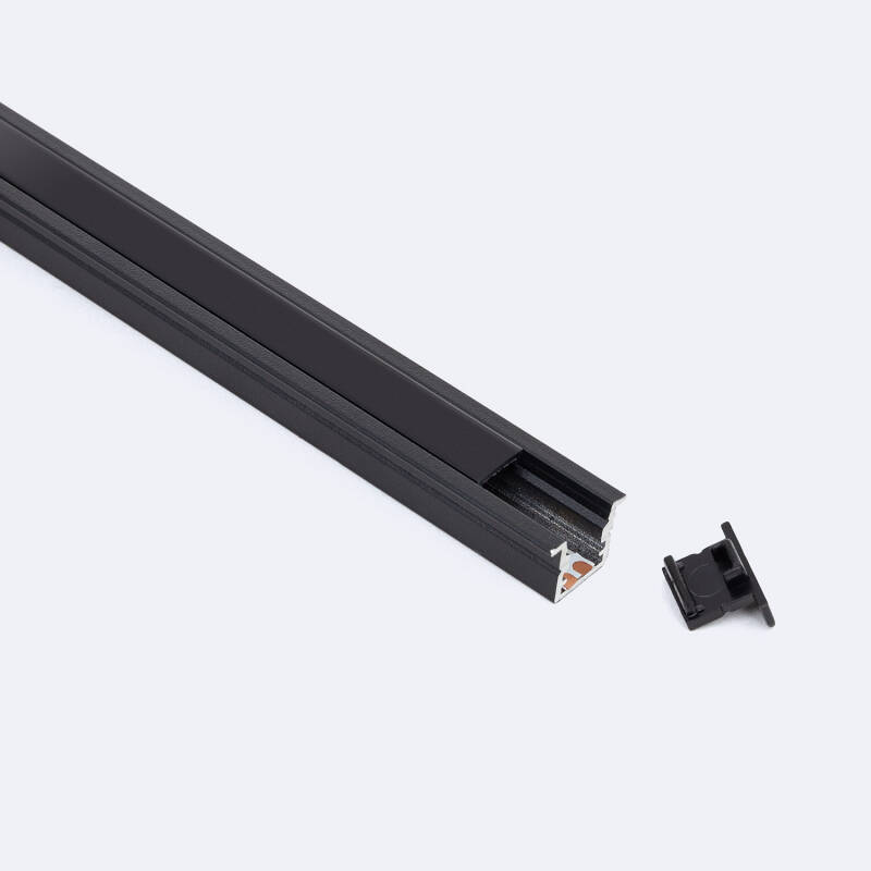 Perfil Aluminio Empotrable Estrecho para Tiras LED hasta 6 mm