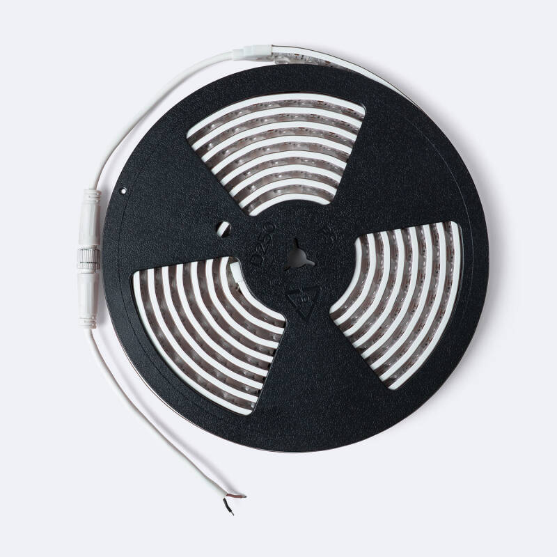 Tira LED 24V WALL WASHER 30º 48 LED/m 5m 19W/m 2000lm/m Ancho 15mm Corte 2cm IP65