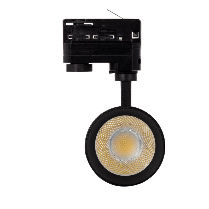 Foco Carril LED Trifásico 20W Regulable CCT Seleccionable Mallet