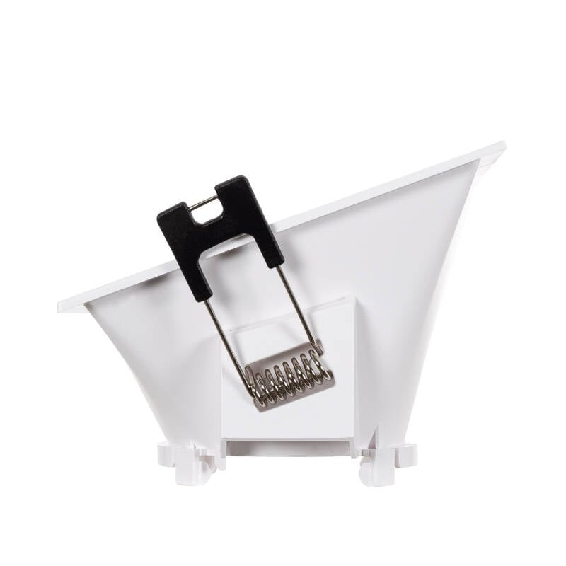Foco Downlight Cuadrado 45º GU10 6W Corte 85x85 mm Bajo UGR PC