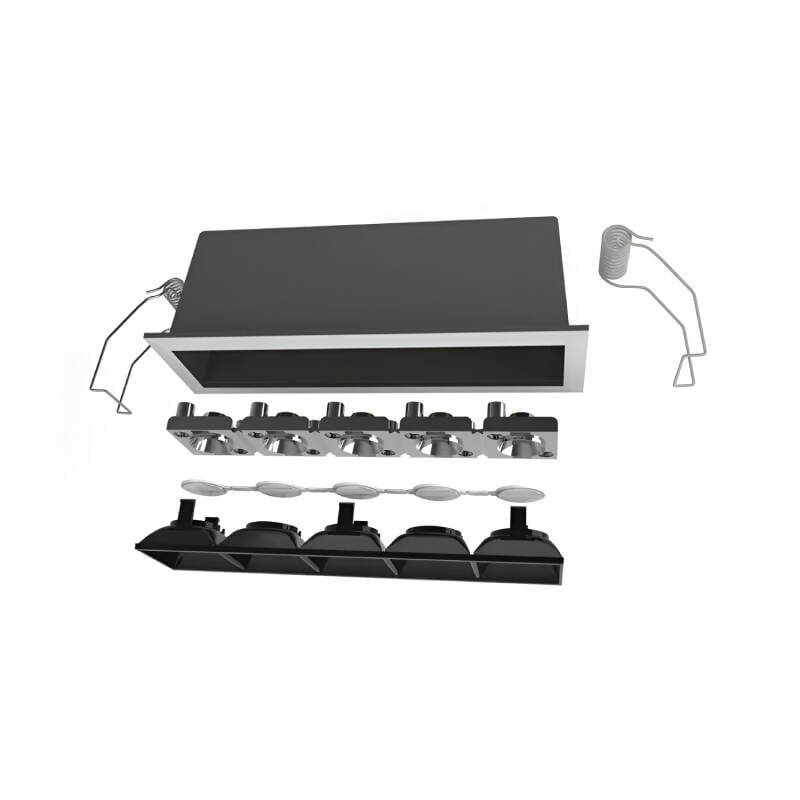 Foco Downlight LED 10W Kardan Corte 140x37 mm