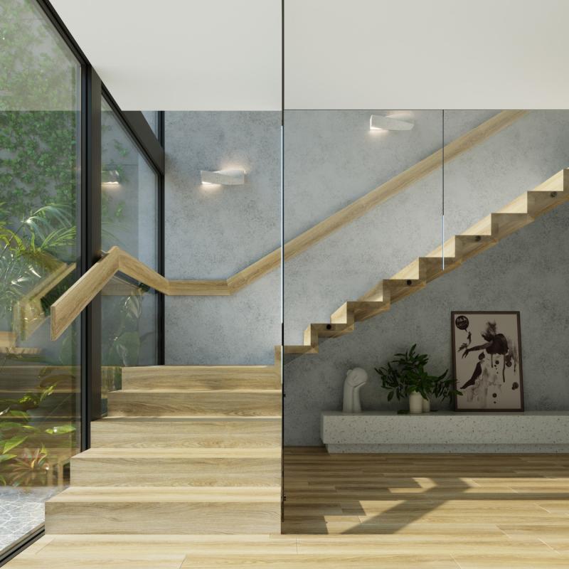 Aplique de Pared Sigma Hormigón SOLLUX