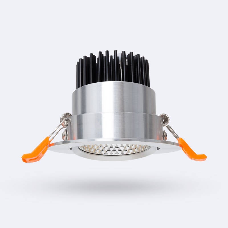 Foco Downlight LED 7W Circular COB CRI90 Corte Ø 70 mm Silver