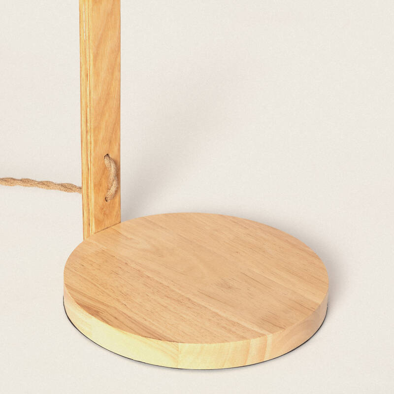 Lámpara de Pie Madera Luanda