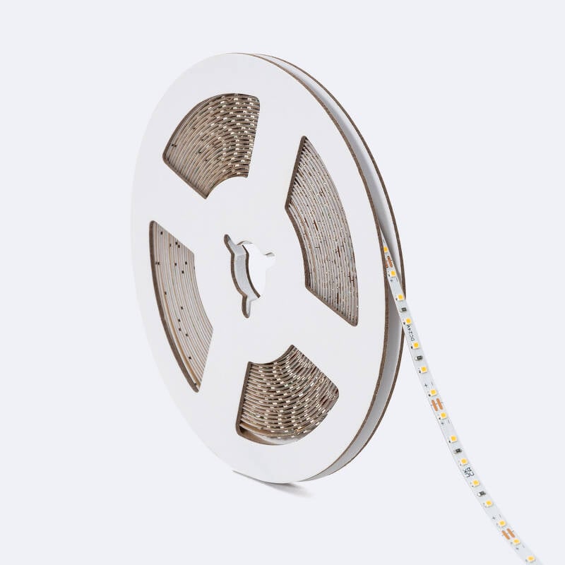 Tira LED 24V SMD 168LED/m 5m 5W/m 400lm/m Ancho 3mm SLIM Corte 5cm IP20