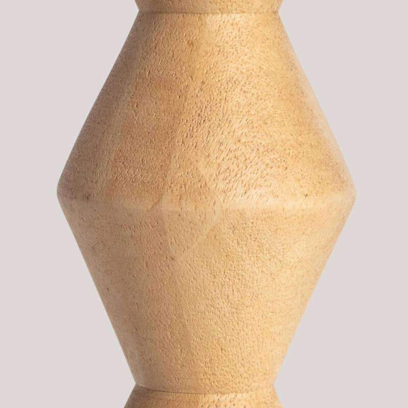 Lámpara de Mesa Madera Akesh II ILUZZIA