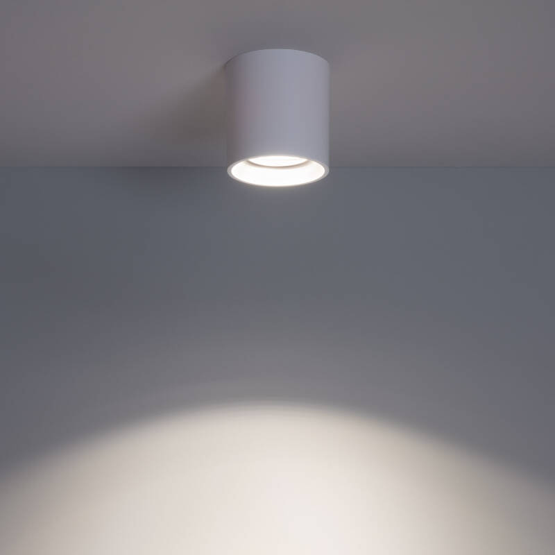 Aplique de Techo Blanco con Bombilla GU10 Space