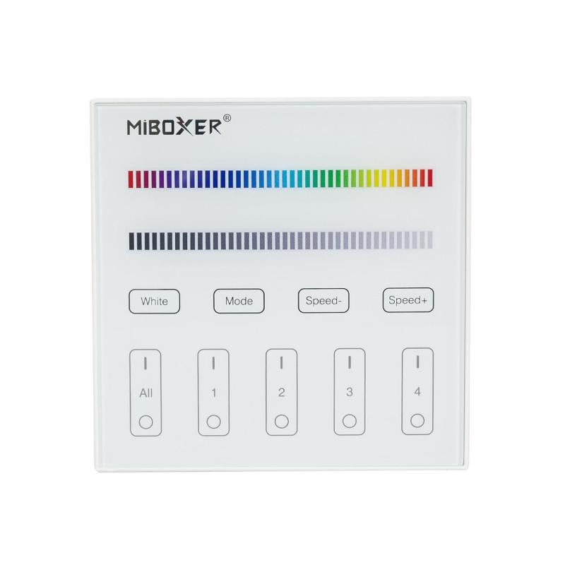 Mando RF para Regulador LED RGBW 4 Zonas MiBoxer B3