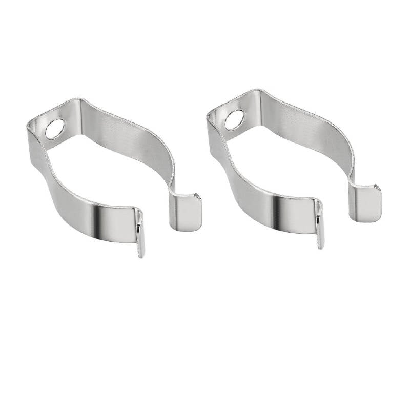 Grapas Sujección Aluminio para Tubos LED T8 (2 ud)
