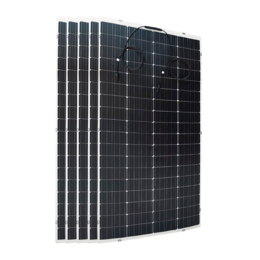 Pack 5 unidades de Paneles Solares Flexible 240W 12V Tensite