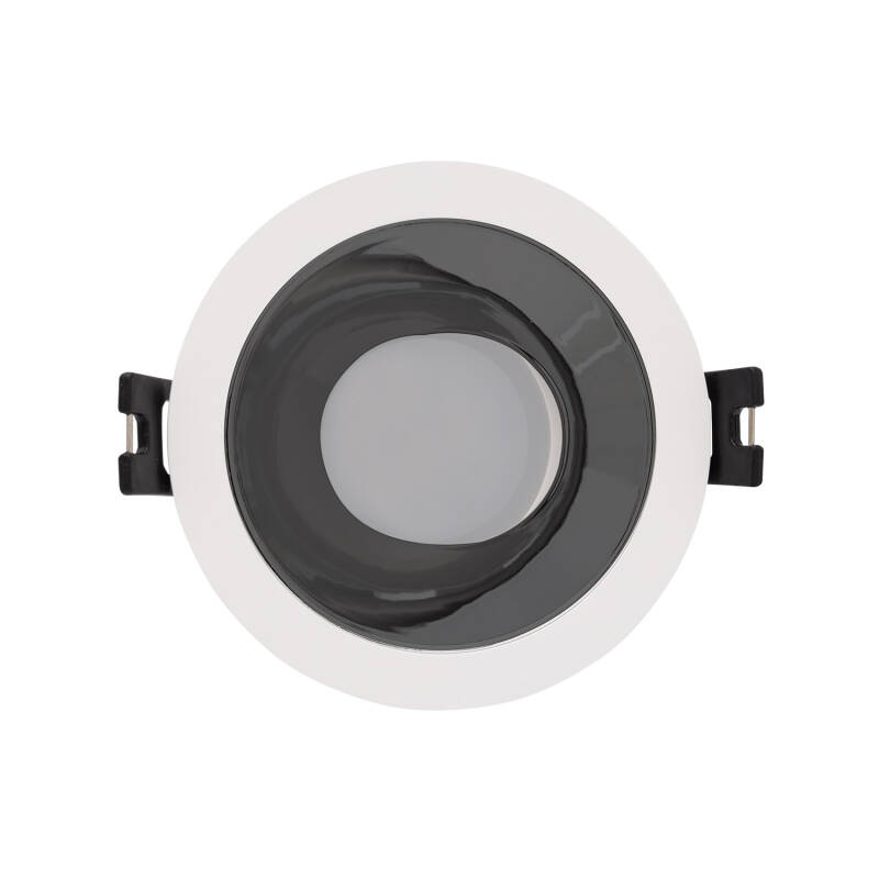 Foco Downlight Cónico GU10 6W Corte Ø 75 mm PC Reflect