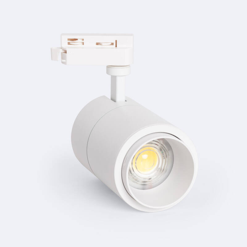 Foco Carril LED Monofásico 30W Regulable CCT Seleccionable Pulyx Multiángulo 15-60º