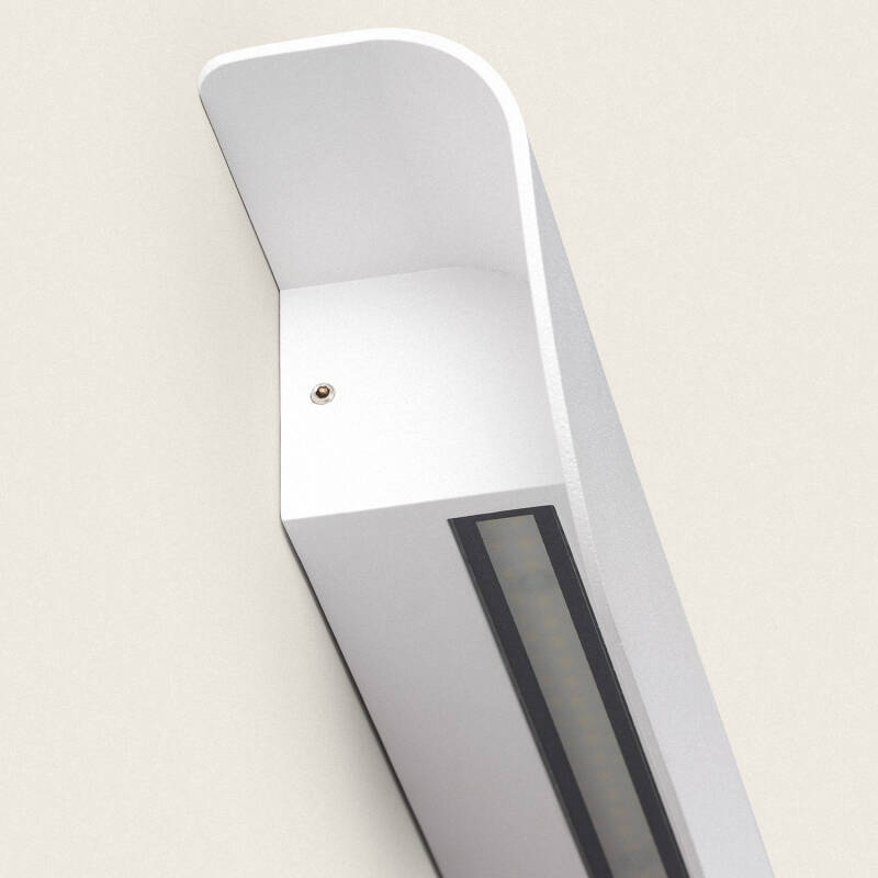 Aplique de Pared Exterior LED 12W Aluminio Agerato