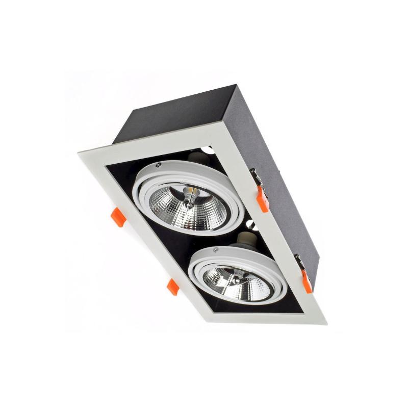 Foco Downlight LED 24W Kardan AR111 Corte 325x165 mm