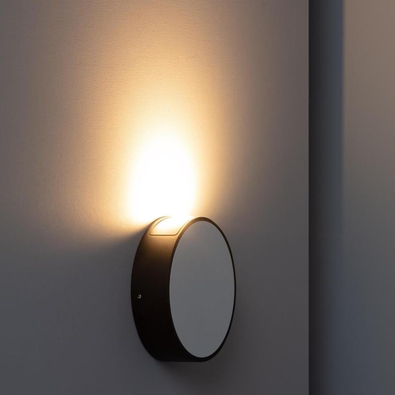 Aplique de Pared Exterior LED 6W Aluminio Crono Blanco