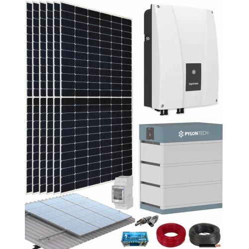 Kit Solar Híbrido Ingeteam 3000W 18400Whdia